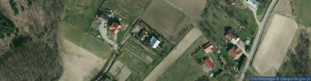 Zdjęcie satelitarne Dobrków ul.