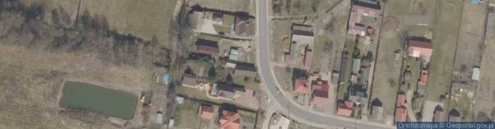 Zdjęcie satelitarne Dobrzyniewo Kościelne ul.