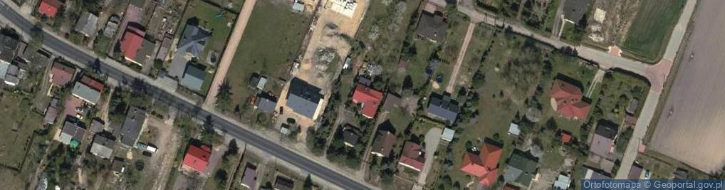 Zdjęcie satelitarne Domaniew ul.