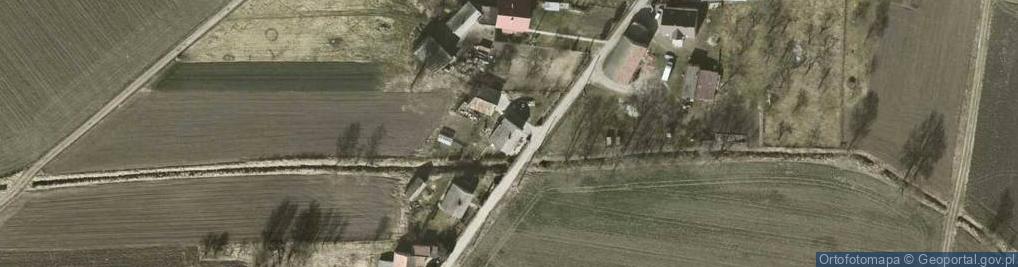 Zdjęcie satelitarne Domaniów ul.