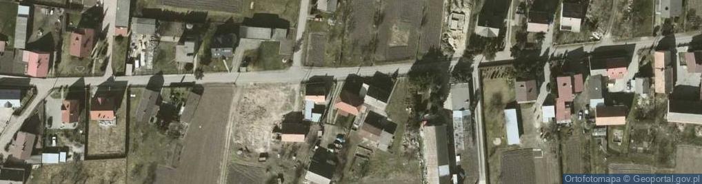 Zdjęcie satelitarne Domaniów ul.