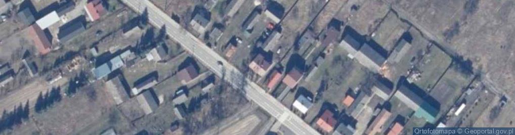 Zdjęcie satelitarne Domaszew ul.