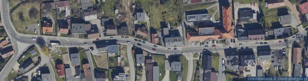 Zdjęcie satelitarne Dolnej Wsi ul.