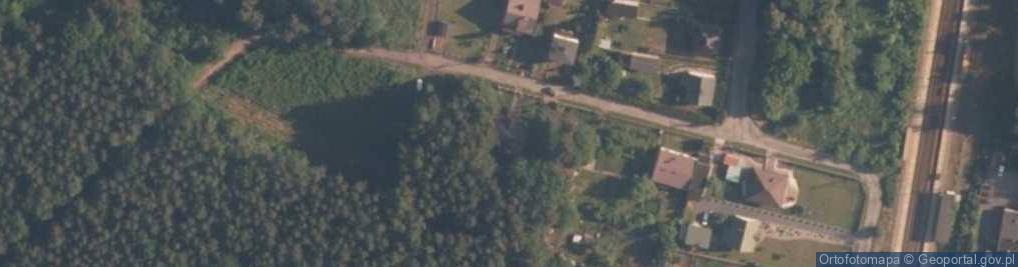 Zdjęcie satelitarne Dobryszycka ul.