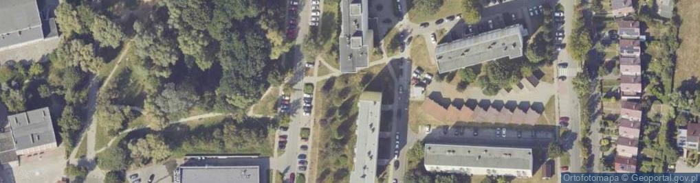 Zdjęcie satelitarne Dowbora-Muśnickiego Józefa, gen. ul.
