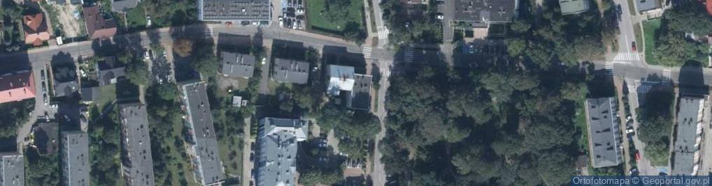 Zdjęcie satelitarne Dobrzańskiego-Hubala Henryka, mjr. ul.