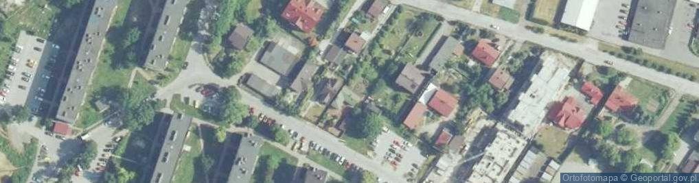 Zdjęcie satelitarne Dojazd ul.
