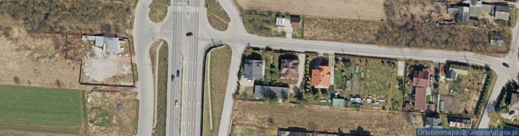 Zdjęcie satelitarne Do Modrzewia ul.
