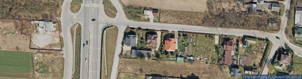 Zdjęcie satelitarne Do Modrzewia ul.