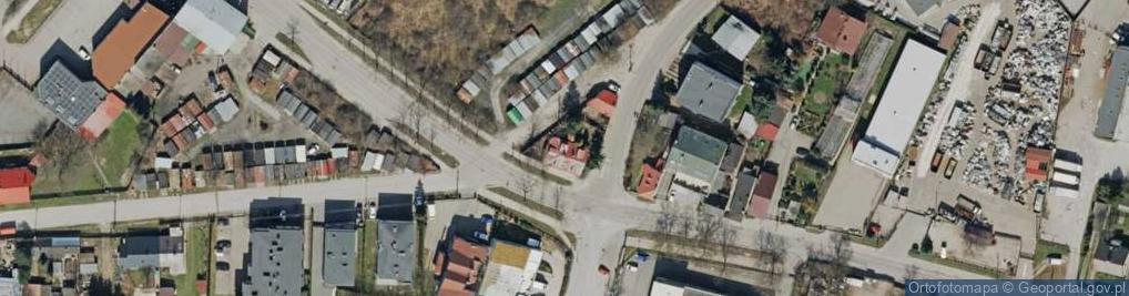 Zdjęcie satelitarne Domaszowska ul.