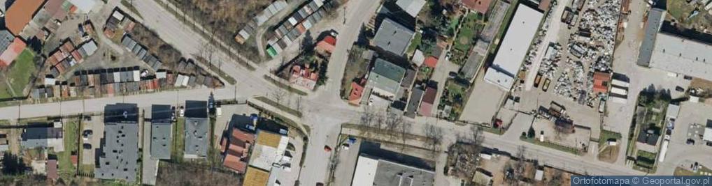 Zdjęcie satelitarne Domaszowska ul.