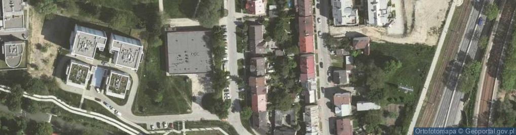 Zdjęcie satelitarne Do Wilgi ul.