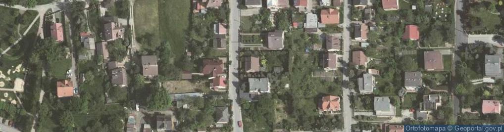 Zdjęcie satelitarne Dobczycka ul.