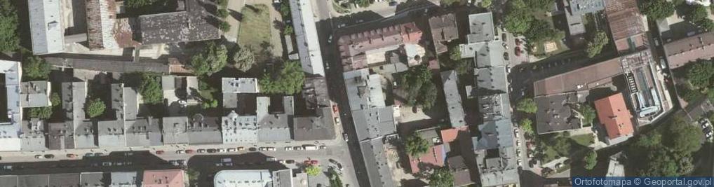Zdjęcie satelitarne Dolnych Młynów ul.
