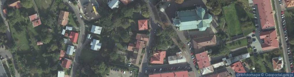 Zdjęcie satelitarne Dominikańska ul.