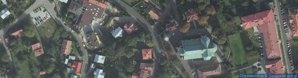 Zdjęcie satelitarne Dominikańska ul.