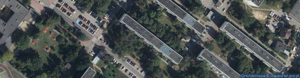 Zdjęcie satelitarne Dobrzańskiego-Hubala Henryka, mjr. ul.