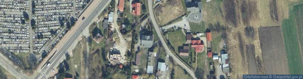 Zdjęcie satelitarne Domaszewska ul.