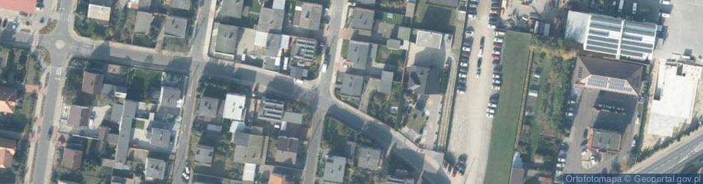 Zdjęcie satelitarne Dobrzańskiego-Hubala Henryka, mjr. ul.