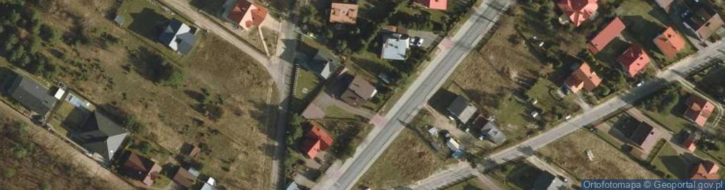 Zdjęcie satelitarne Domanicka ul.