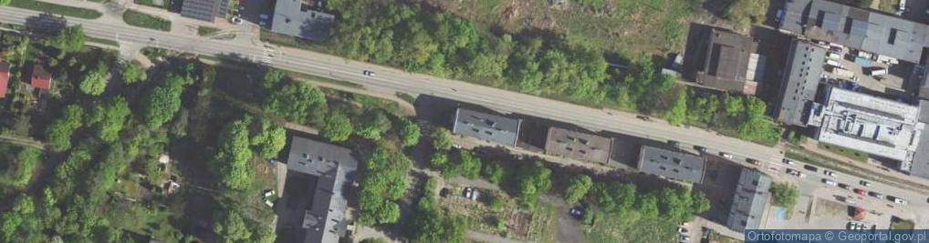 Zdjęcie satelitarne Dobrzańskiego-Hubala Henryka, mjr. ul.