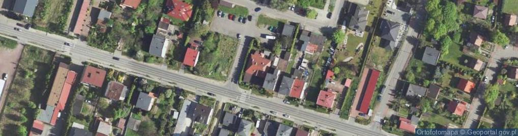 Zdjęcie satelitarne Dobrzańskiego-Hubala Henryka, mjr. ul.