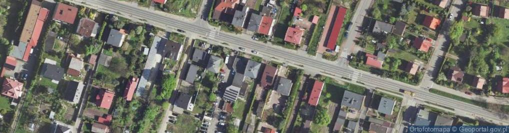 Zdjęcie satelitarne Dobrzańskiego-Hubala Henryka, mjr. ul.