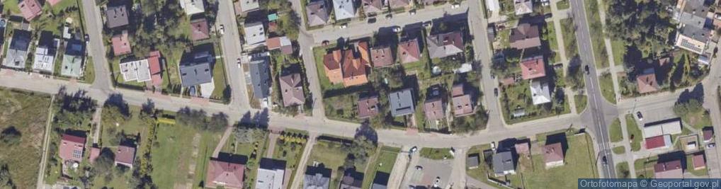 Zdjęcie satelitarne Dobrzańskiego-Hubala Henryka, mjr. ul.