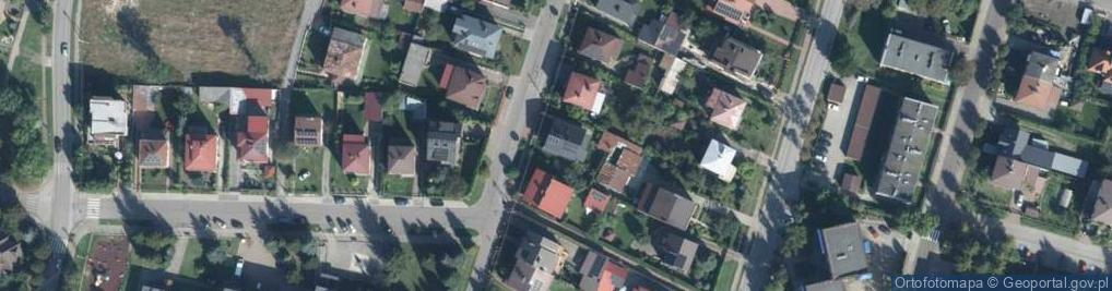 Zdjęcie satelitarne Dobrzańskiego-Hubala Henryka, mjr. ul.