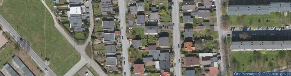 Zdjęcie satelitarne Dojazd ul.