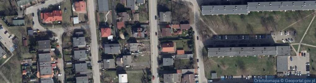 Zdjęcie satelitarne Dojazd ul.