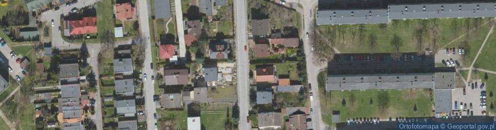 Zdjęcie satelitarne Dojazd ul.