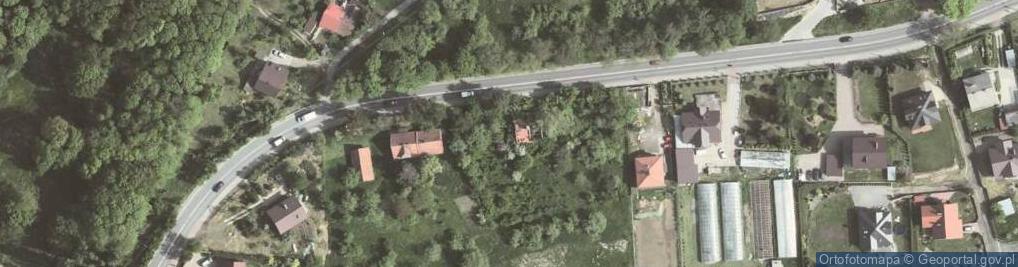 Zdjęcie satelitarne Dobczycka ul.