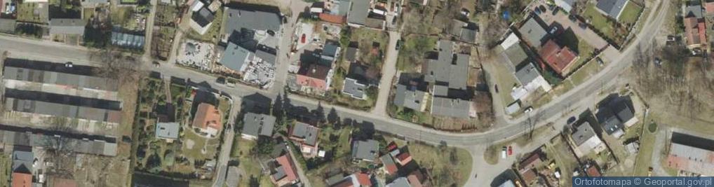 Zdjęcie satelitarne Dolina Zielona ul.