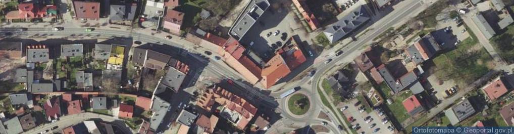 Zdjęcie satelitarne Dolne Przedmieście ul.