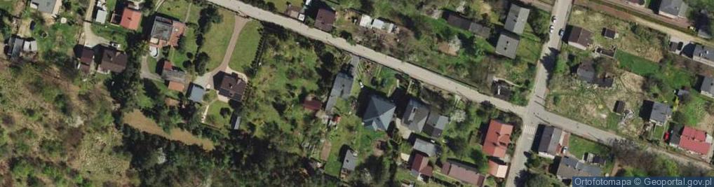 Zdjęcie satelitarne Drzewna ul.
