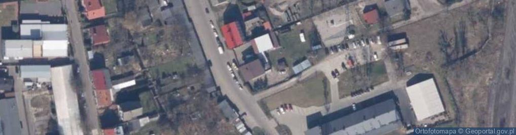 Zdjęcie satelitarne Droga Zielona ul.