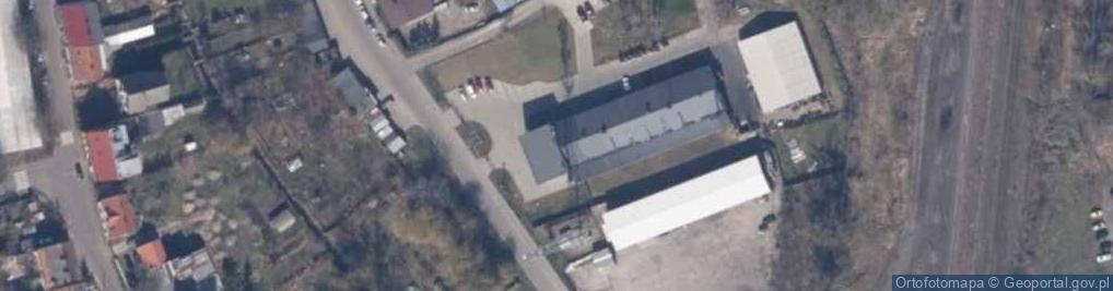 Zdjęcie satelitarne Droga Zielona ul.