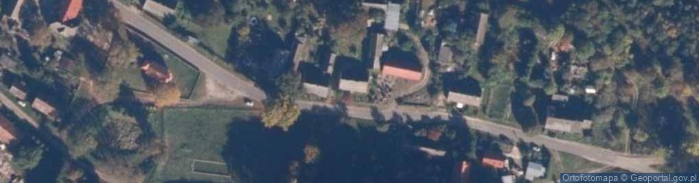 Zdjęcie satelitarne Drawień ul.