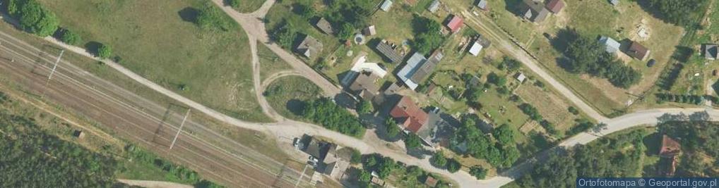 Zdjęcie satelitarne Drawiny ul.