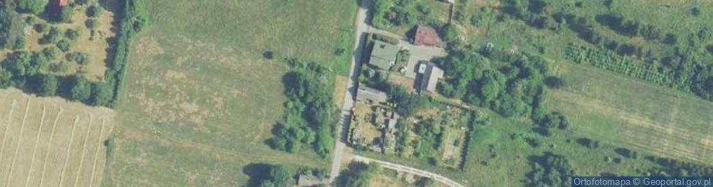 Zdjęcie satelitarne Drugnia-Zalesie ul.