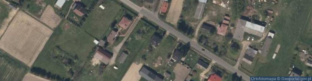 Zdjęcie satelitarne Drużbice-Kolonia ul.