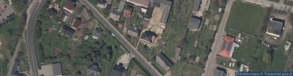 Zdjęcie satelitarne Drużbice-Kolonia ul.