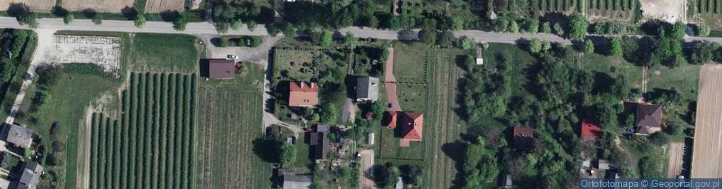 Zdjęcie satelitarne Drzewce-Kolonia ul.