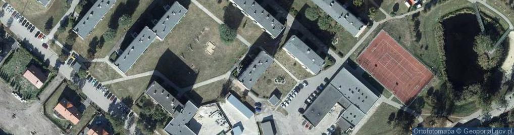 Zdjęcie satelitarne Dreckiego Jana, dr. ul.