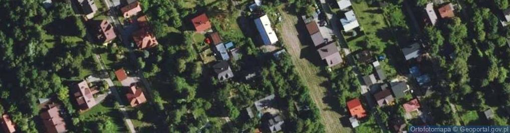 Zdjęcie satelitarne Droga Żubrów ul.