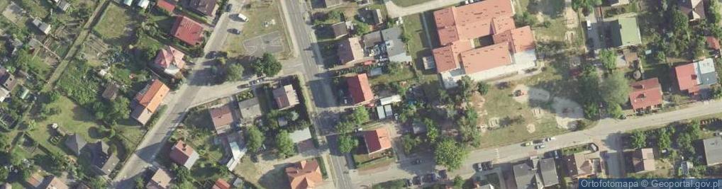 Zdjęcie satelitarne Drzewicka ul.