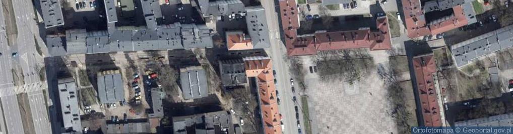 Zdjęcie satelitarne Drewnowska ul.