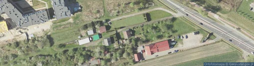 Zdjęcie satelitarne Droga Męczenników Majdanka ul.