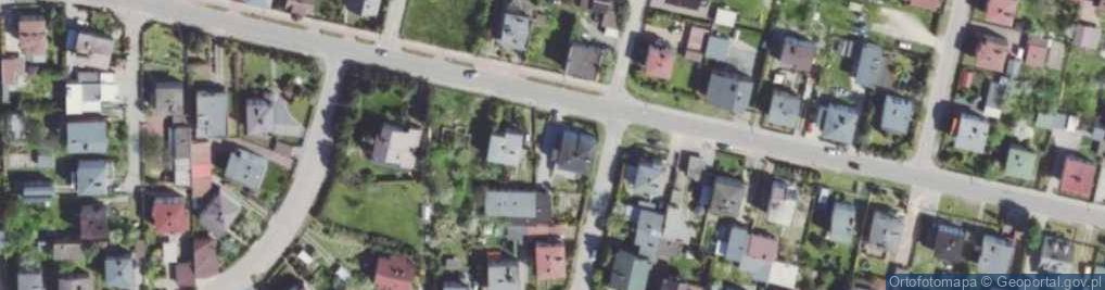 Zdjęcie satelitarne Droniowicka ul.
